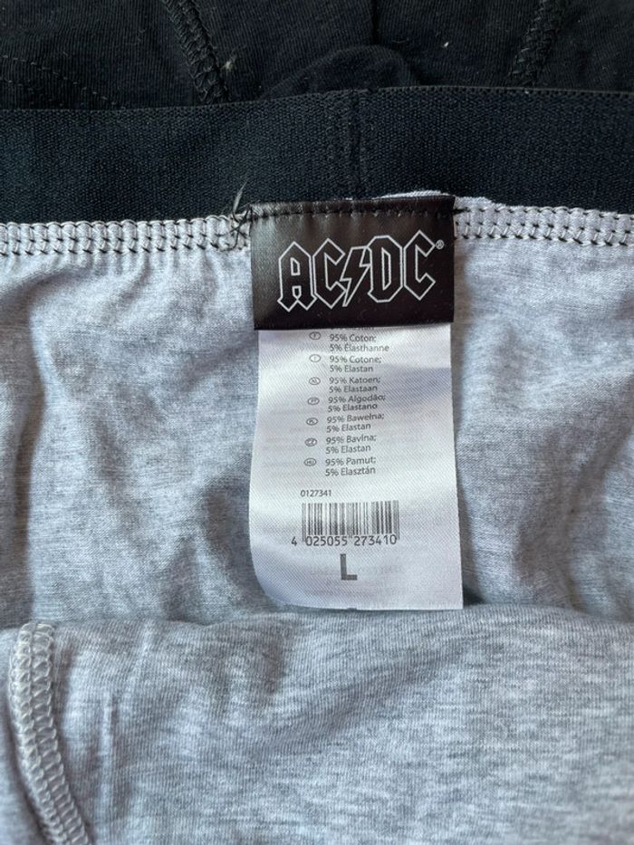 Paquet de 3 boxers ACDC et pink Floyd taille L - photo numéro 4