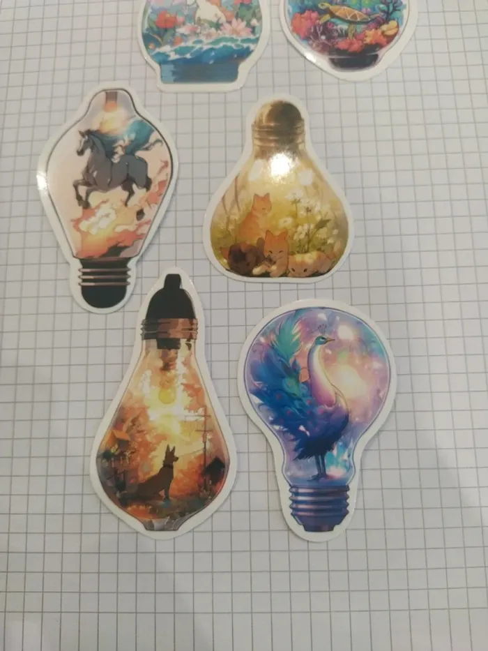 Lot stickers ampoule (lot C) - photo numéro 4