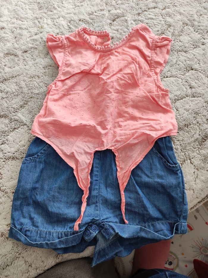 Lot de 2 combinaisons été - photo numéro 2