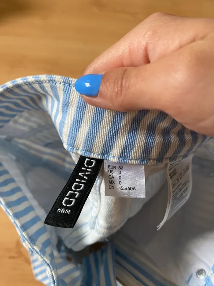Short à rayures - H&M - photo numéro 9