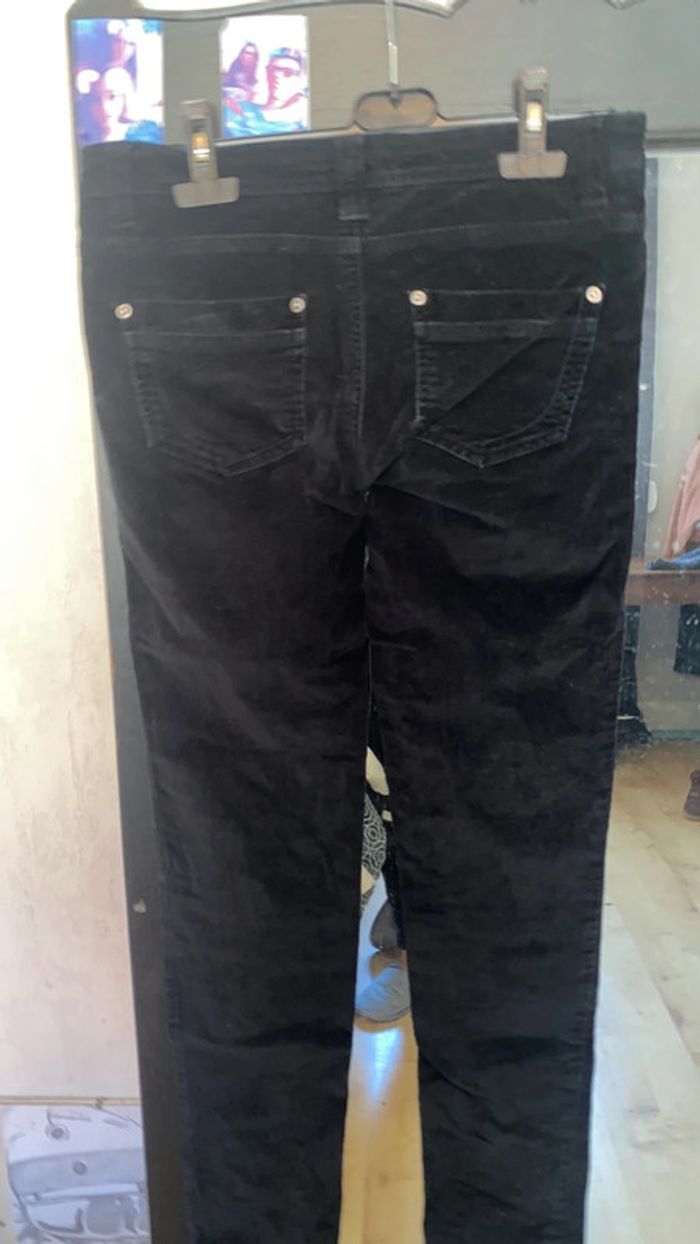 Pantalon velours noir Mim 36 - photo numéro 3