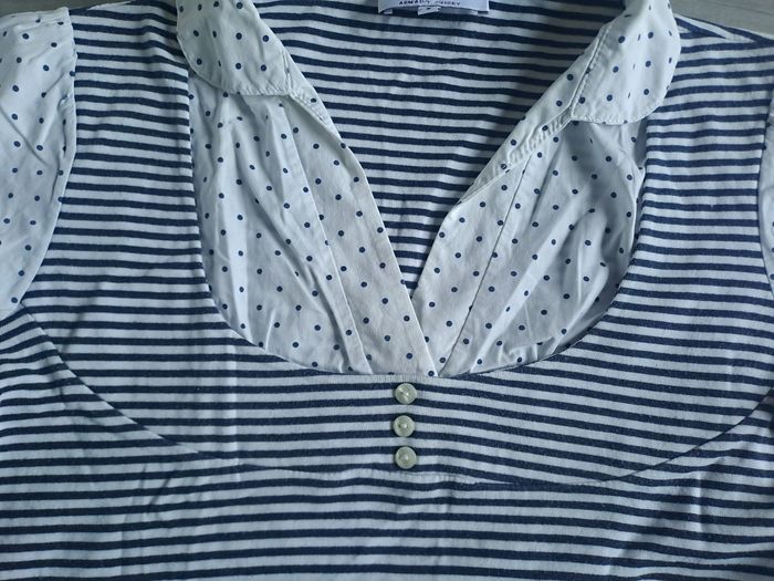 Top pois et rayures Affinités Taille 3 - photo numéro 5