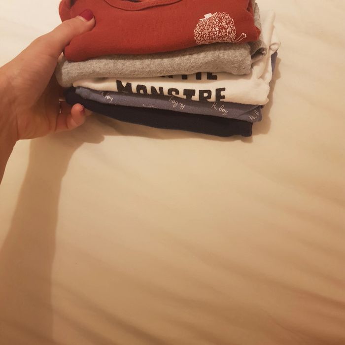 Lot de 5 bodys garcon