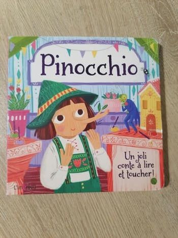 Pinocchio : livre à toucher