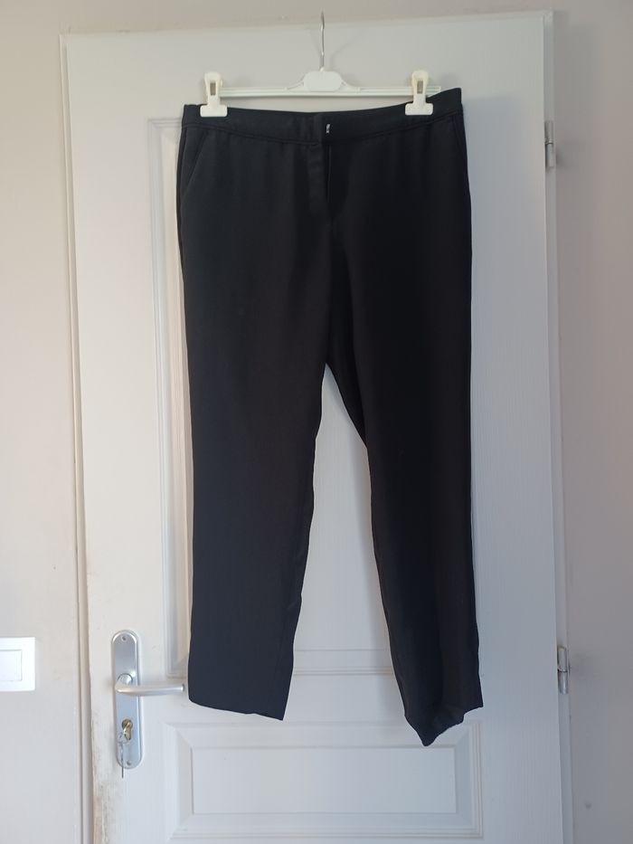 Pantalon droit fluide