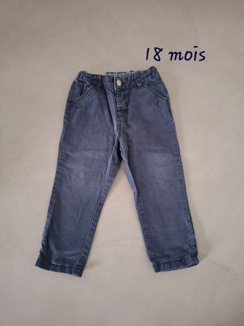Pantalon en toile 18M