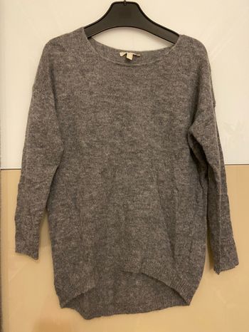 Pull doux gris L