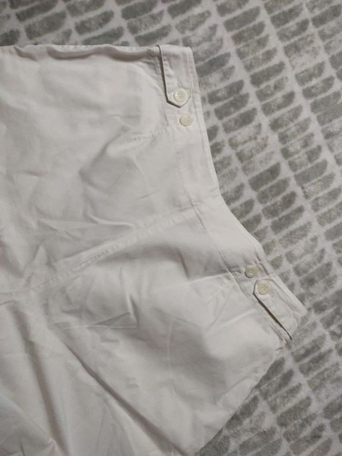 Short blanc revers ajusté à pinces Burton taille 40 - photo numéro 6