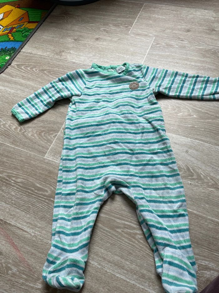 Lot de deux pyjamas velours - photo numéro 5