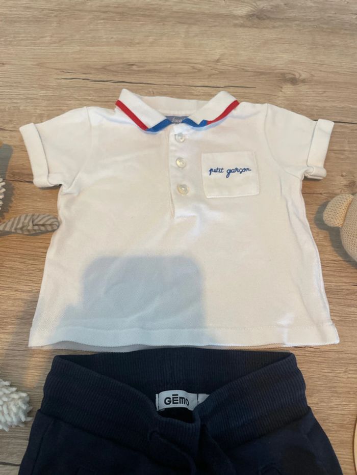 Tenue ensemble bébé garçon 3 mois jacadi gemo - photo numéro 3