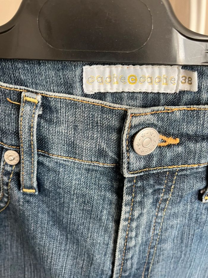 Jean bootcut cache cache t.38 - photo numéro 3