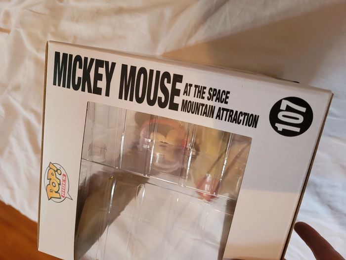 NEUF Figurine POP! #107 - Disney - Mickey Mouse Space Mountain - photo numéro 3