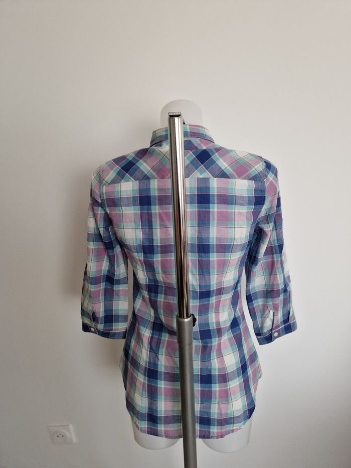 Chemise ton bleu, violet Pimkie - photo numéro 3