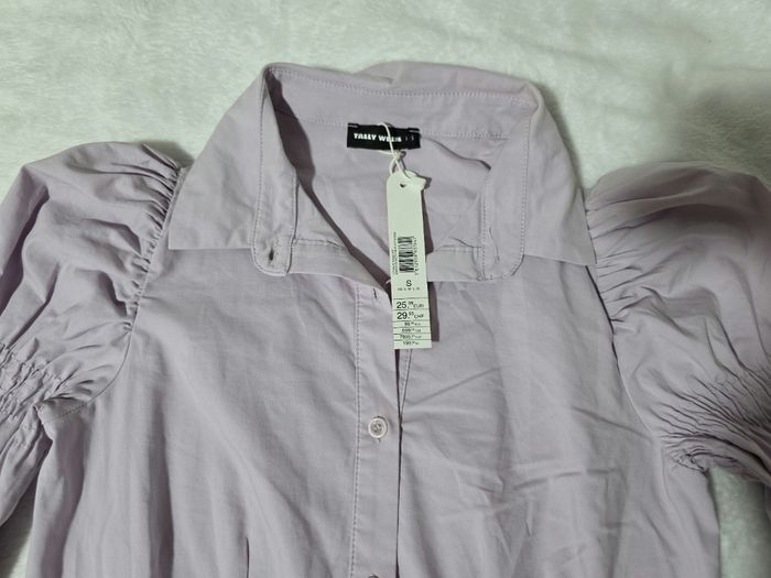 Chemise cintré violette - photo numéro 4