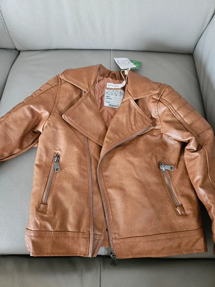Manteau cuir