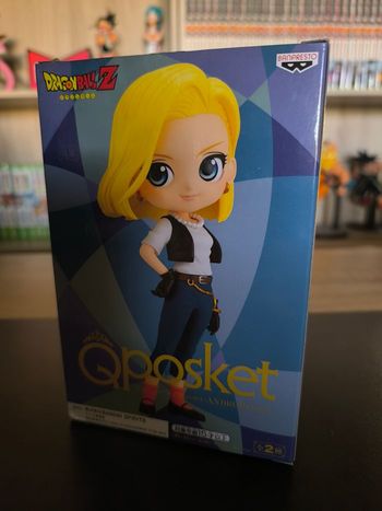 Figurine Android 18 – Q Posket – Dragon Ball Z – Officielle Import Japon