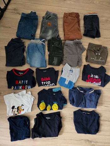 Lot de vêtements 24 mois garçon