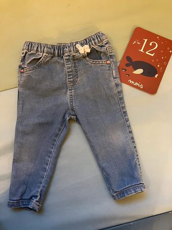 Jegging jean Sergent Major 12 mois