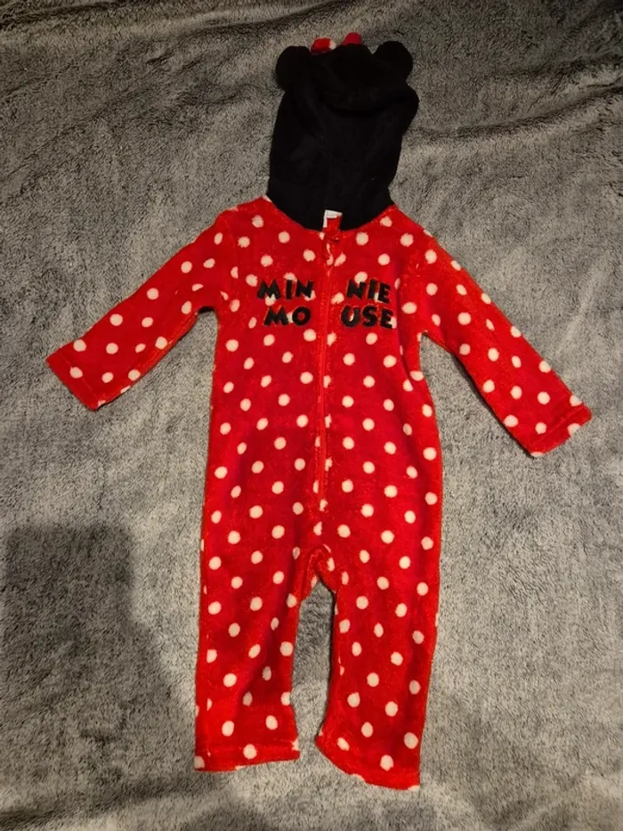 Pyjama doudoune minnie disney