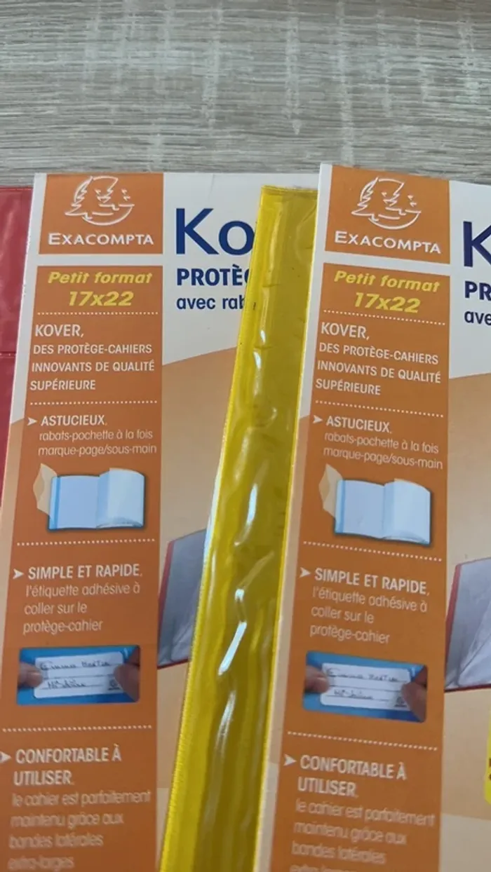 Lot de protèges cahiers - photo numéro 3