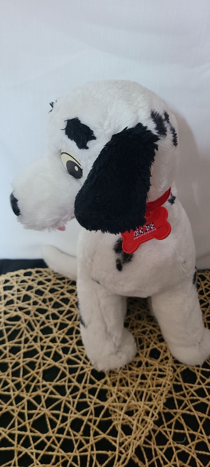 peluche les 101 dalmatiens disney vintage 94 doudou chien - photo numéro 3