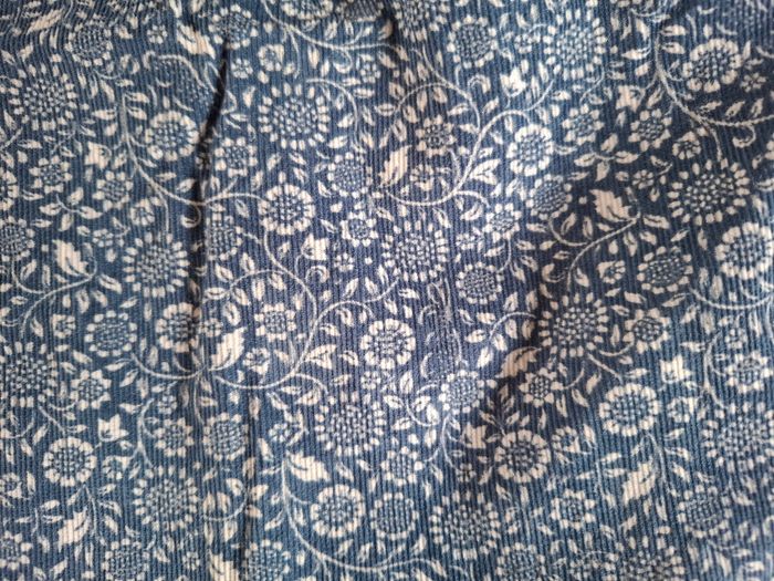 Robe fleurie bleue SM 3 ans - photo numéro 3