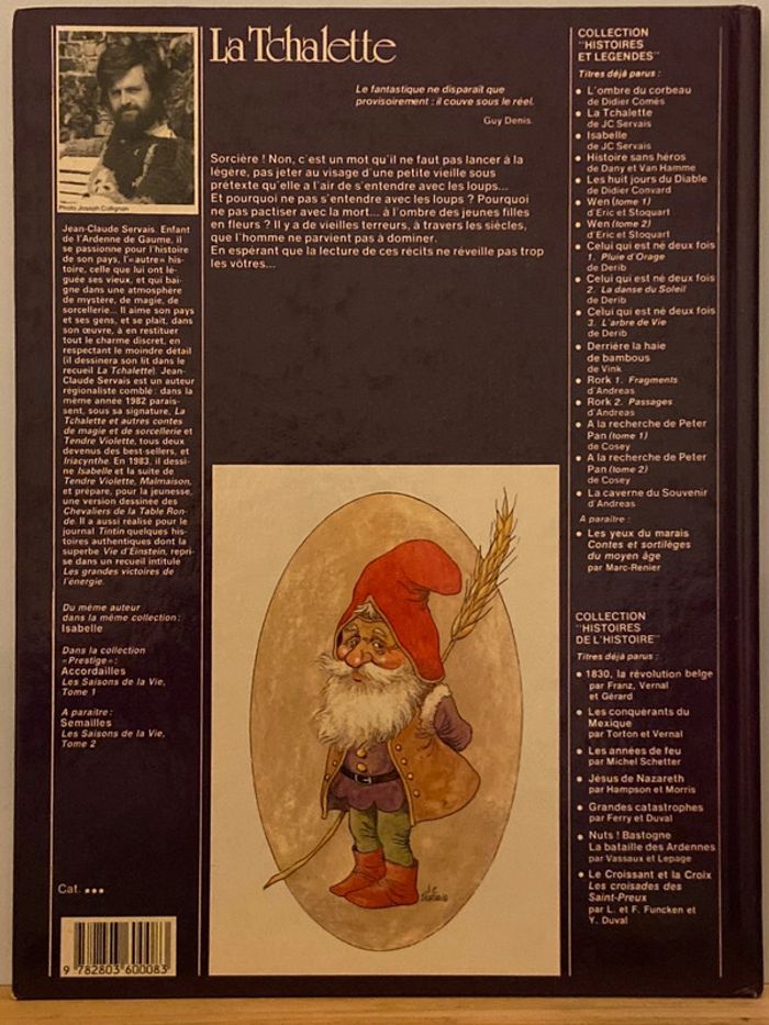 BD Histoires et Légendes La Tchalette - photo numéro 2