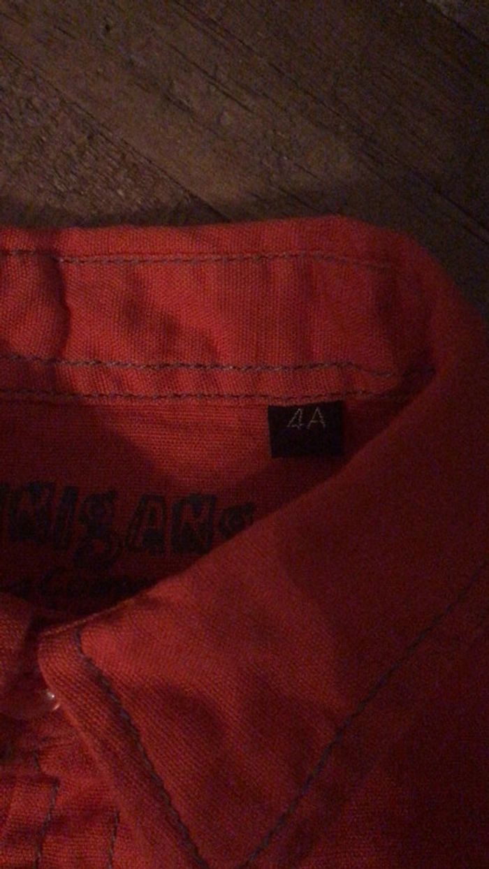 Chemise orange minigang - photo numéro 2