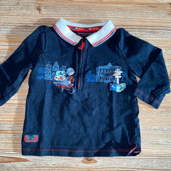 Polo manches longues