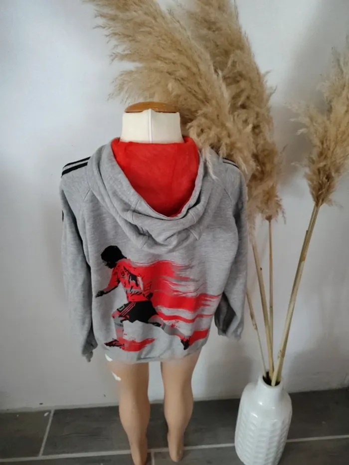 Veste zippée garçon 🧑9/ 10 ans - photo numéro 4