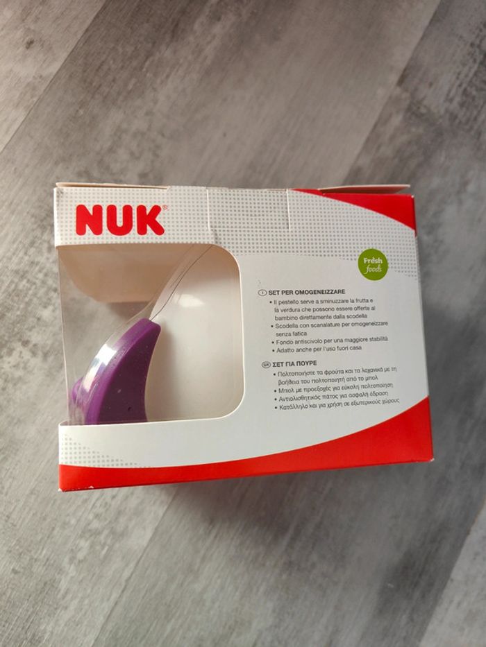 NUK Presse-purée et bol Fresh foods - photo numéro 3