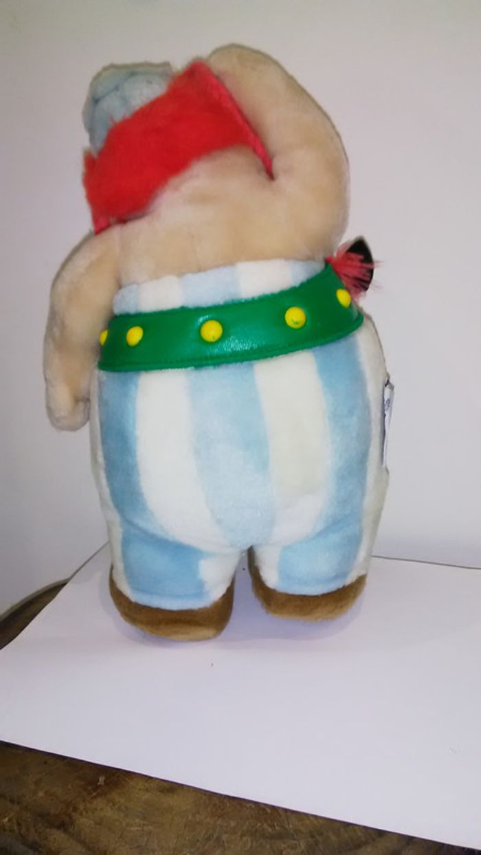 peluche ''obelix '' michael muhleck  34 cm - photo numéro 3