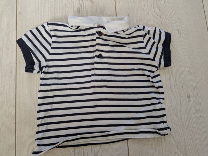 Lot de 2 polos manches courtes 24 mois - photo numéro 2