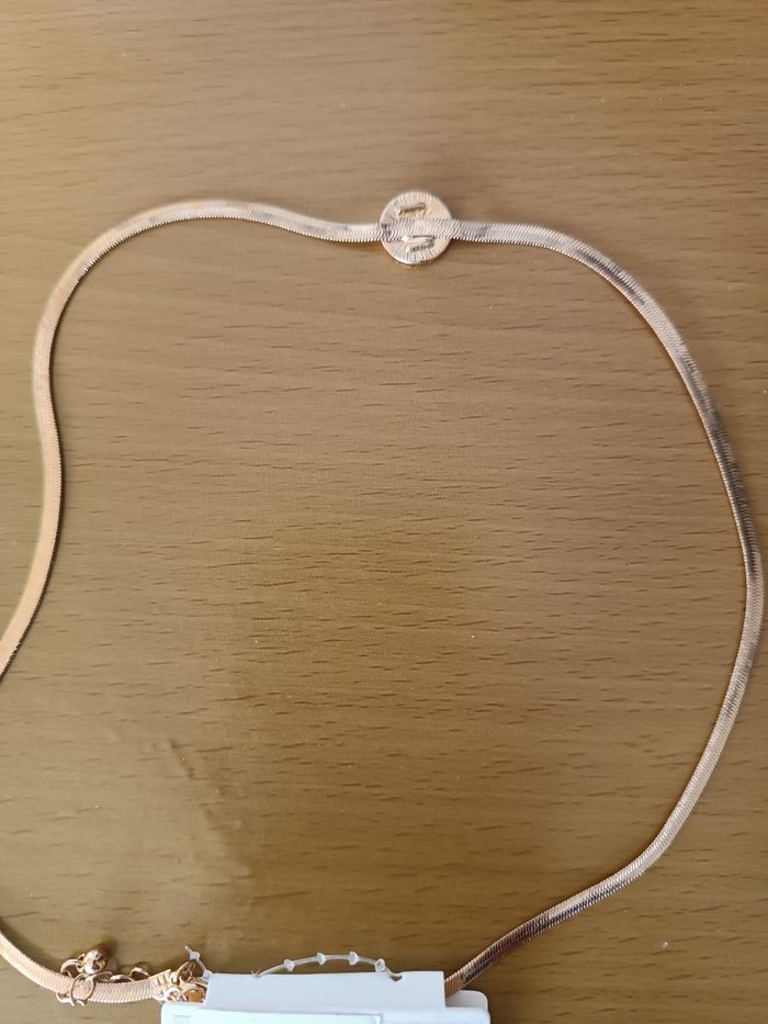 Collier doré / Vert - photo numéro 5