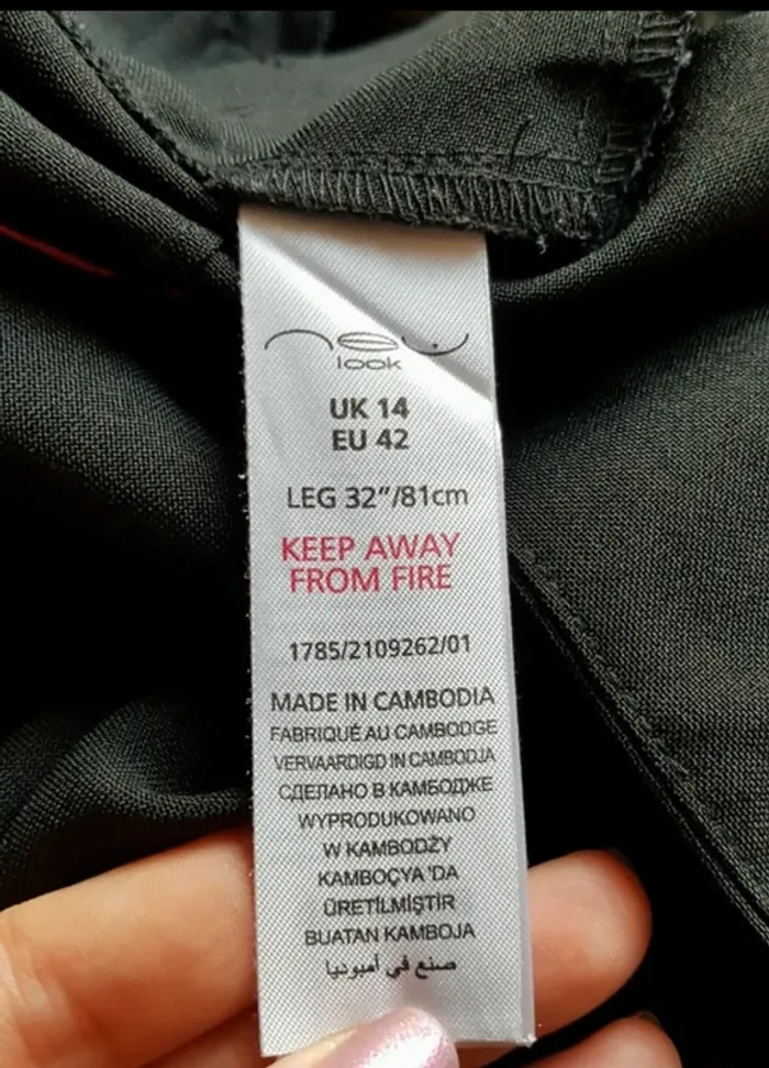 Pantalon droit femme T 42 - photo numéro 7