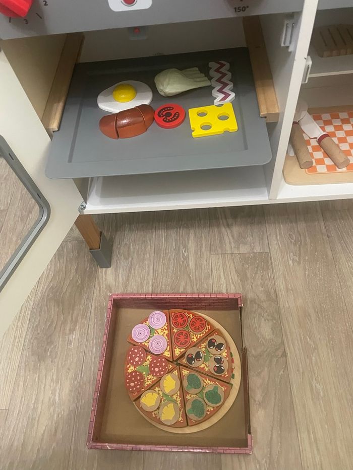 Cuisinière en bois enfant - photo numéro 5