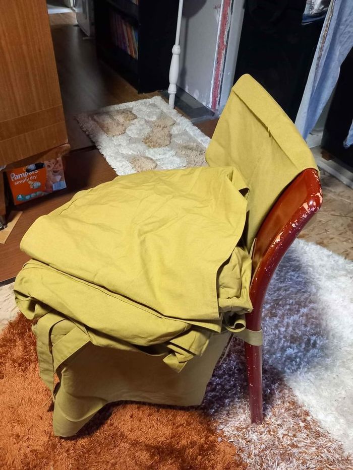 4 Dessus de chaises vert - photo numéro 6