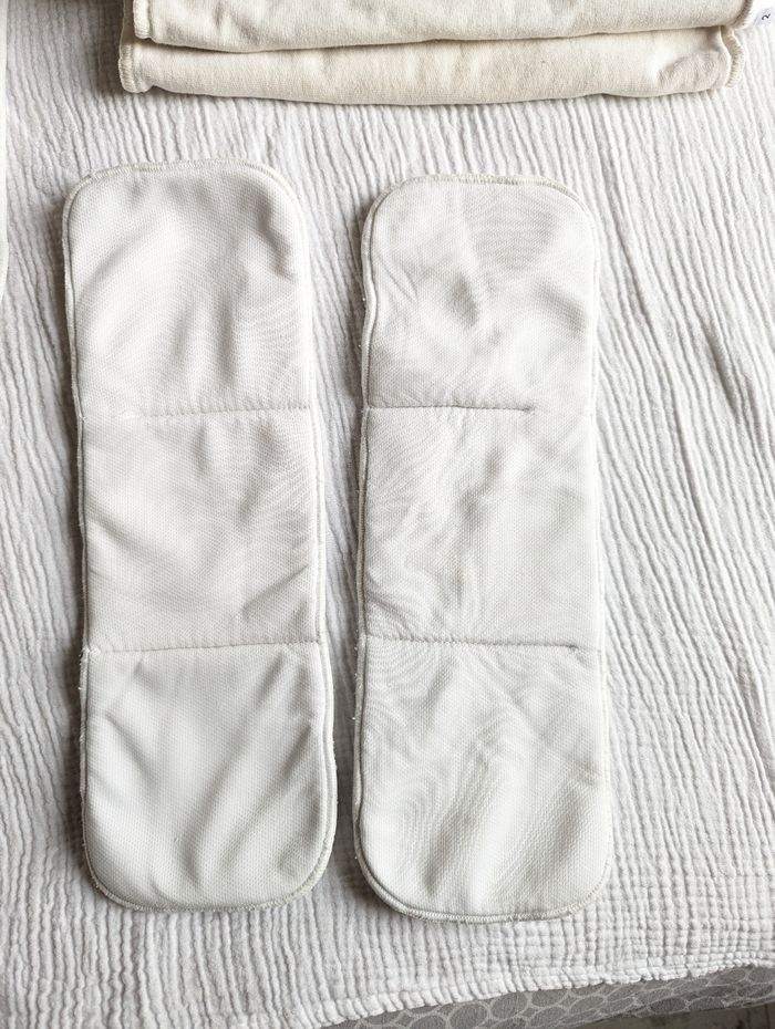 🧺 Lot de 42 inserts / absorbants pour couches lavables – Hamac, Petit Pea, Geffen, Milovia, ... - photo numéro 2