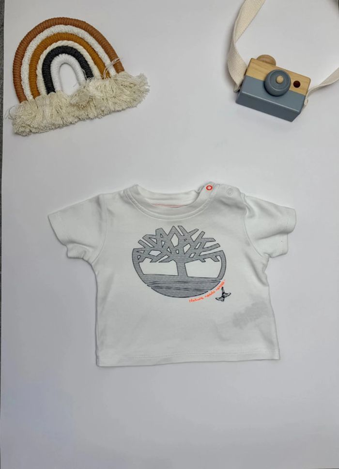 T-shirt Timberland bébé garçon taille 3 mois 60 cm comme neuf