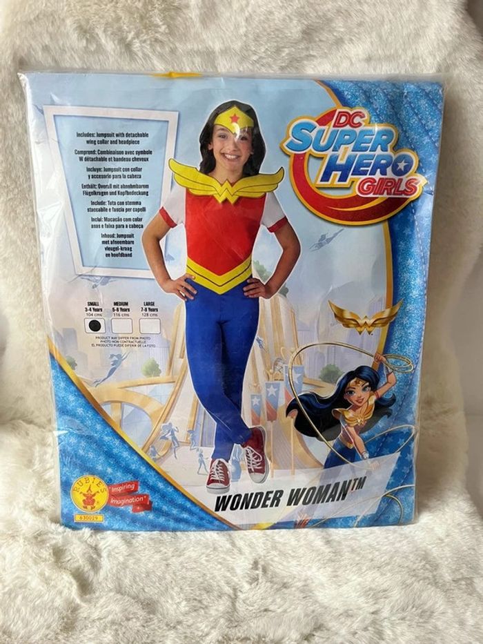 Déguisement classique Wonder Woman Super Hero Girls 3/4 ans