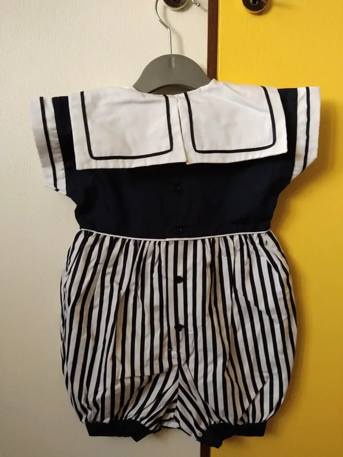 Combinaison barboteuse bébé mixte fille garçon mer vacances croisière sea - photo numéro 2