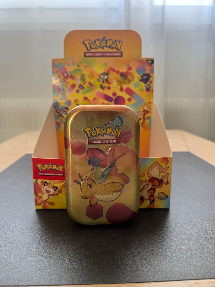 Pokémon Mini Tin Dracolosse  151 Écarlate et Violet EV3.5 Neuf Français