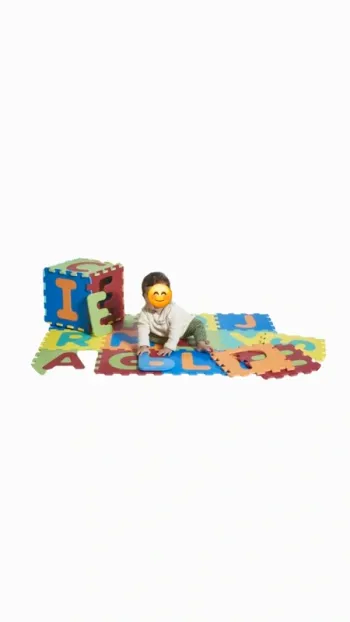 Tapis de jeu puzzle lettre 36 dalles