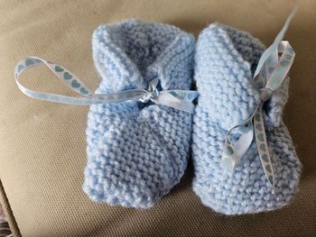 Chausson bébé fait a la main