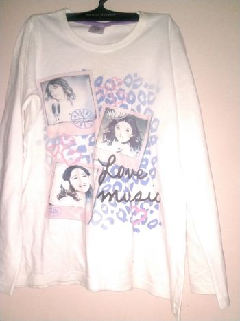 Violetta manche longue blanc