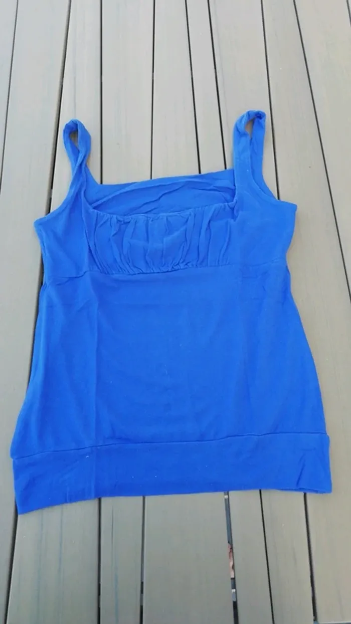 Débardeur bleu