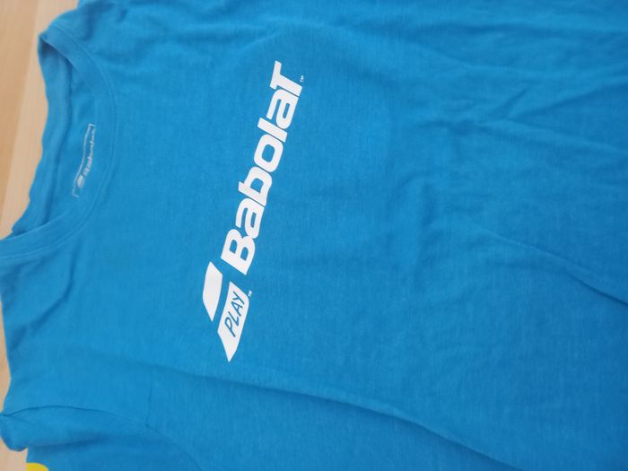 T-shirt sport enfant babolat bleu 12-14ans - photo numéro 2