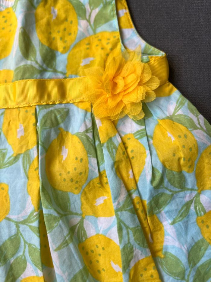 Robe citrons 6 mois - photo numéro 3