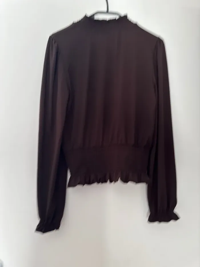 Blouse marron Morgan - photo numéro 5