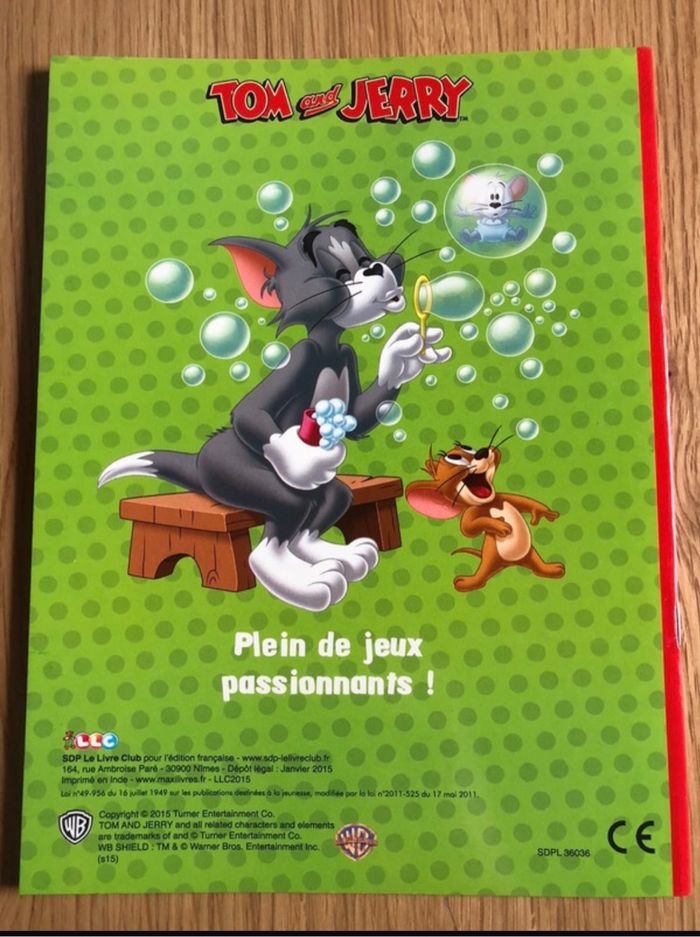 Lot 2 livres Tom & Jerry - photo numéro 3